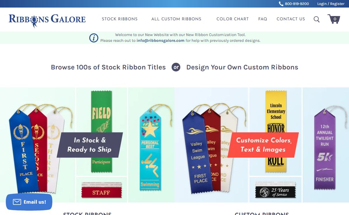 Custom Ribbons I Personalized Ribbons I Ribbons Galore