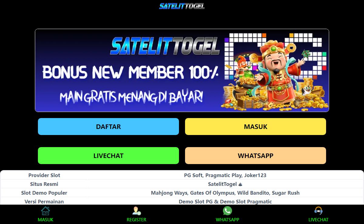 Demo Slot Scatter Hitam: Slot Demo PG Soft Dan Slot Pragmatic Play Demo Terlengkap