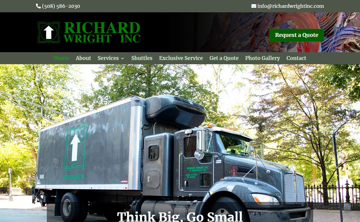 Home - Richard Wright Inc. - Richard Wright Fine Art Transportation