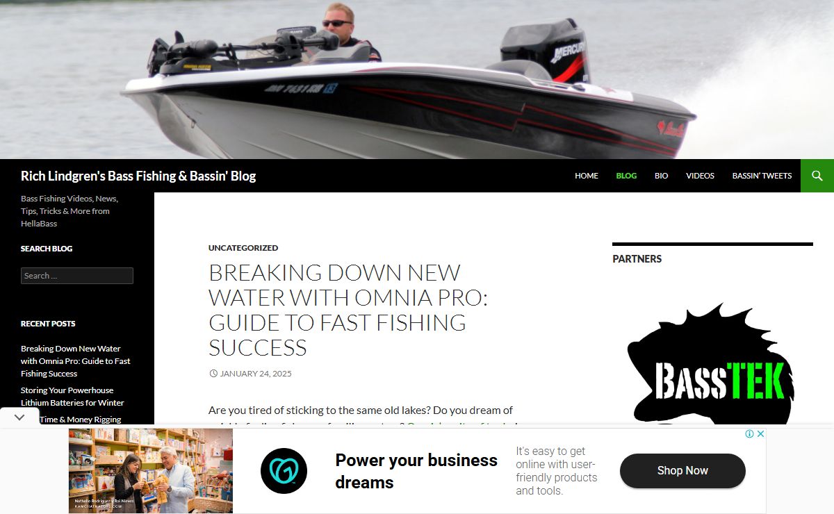 Rich Lindgren's Bass Fishing & Bassin' Blog | Bass Fishing Videos, News, Tips, Tricks & More from HellaBass