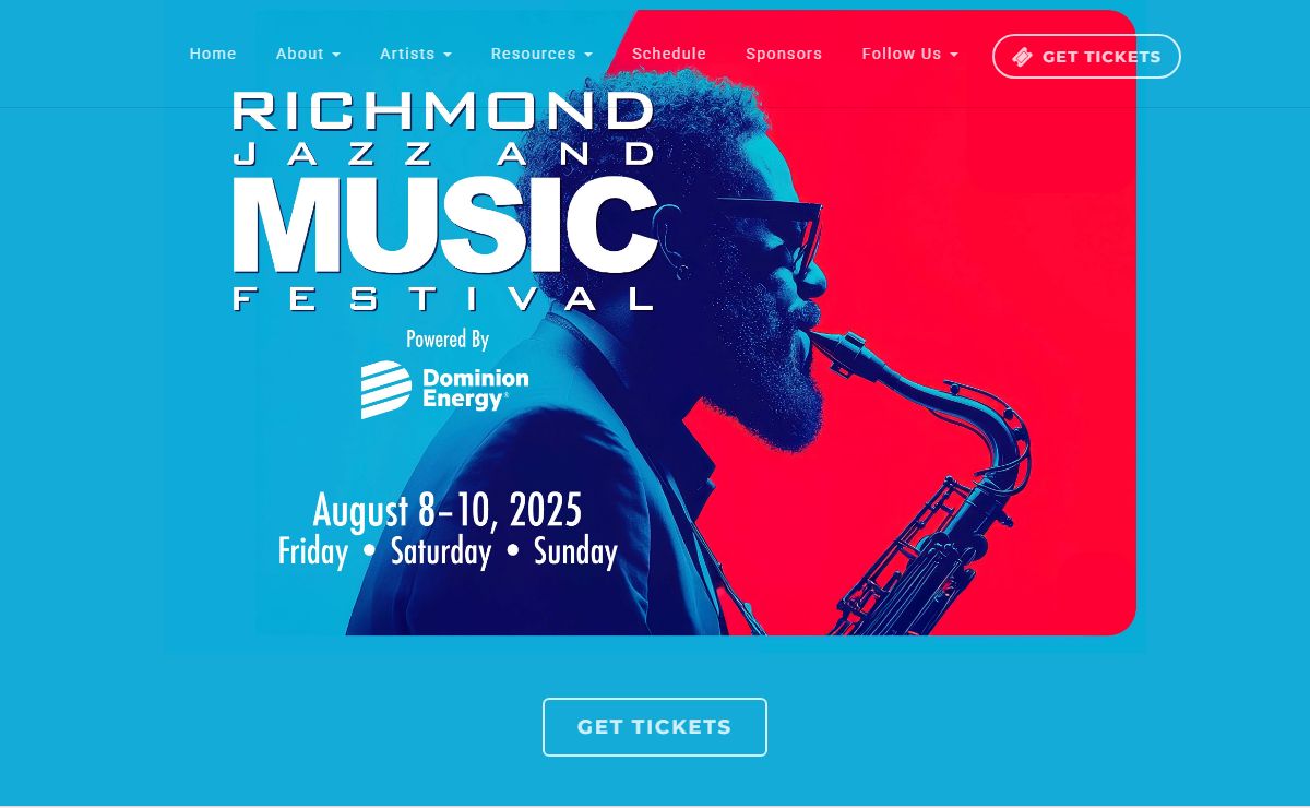 Richmond Jazz and Music Festival - Home