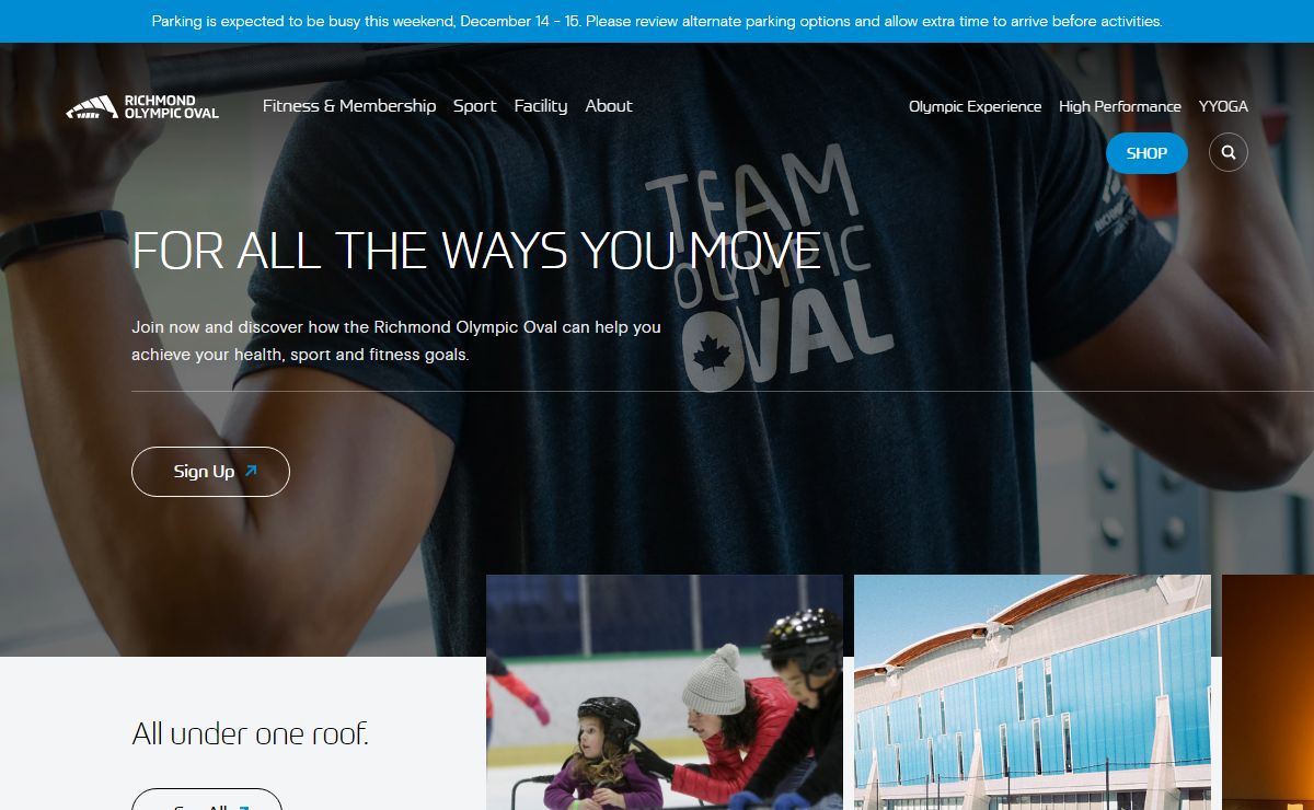 Richmond Olympic Oval - Indoor Multi-Sports Arena