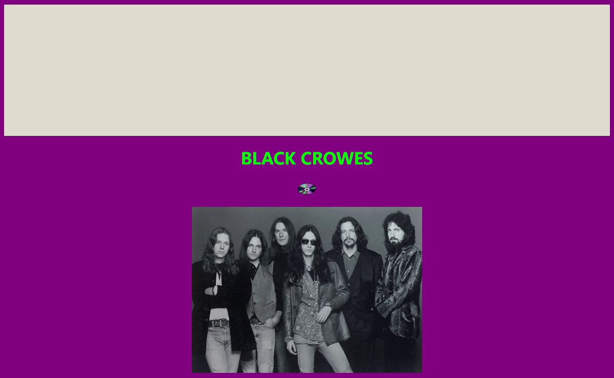 Black Crowes Tape and CD-R Trading Page