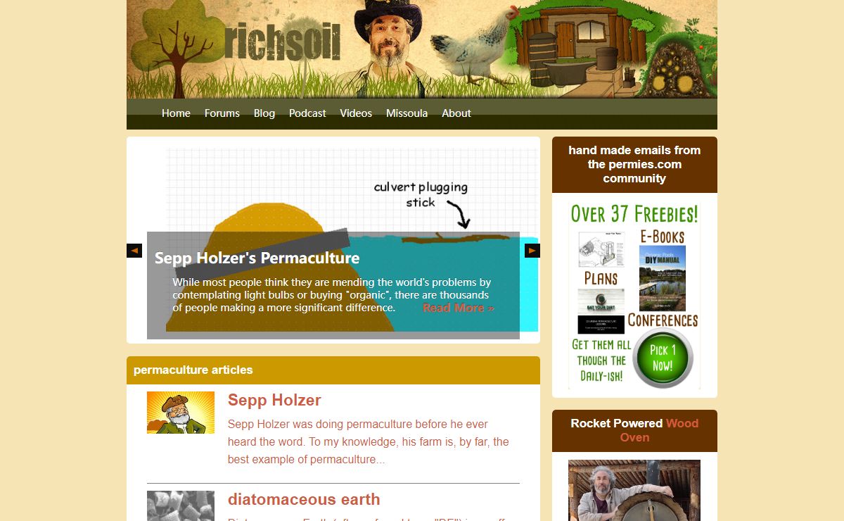 Permaculture Articles n stuff by Paul Wheaton, a giant doofus in overalls