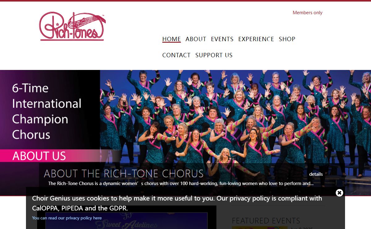 Welcome to The Rich-Tone Chorus | The Rich-Tone Chorus