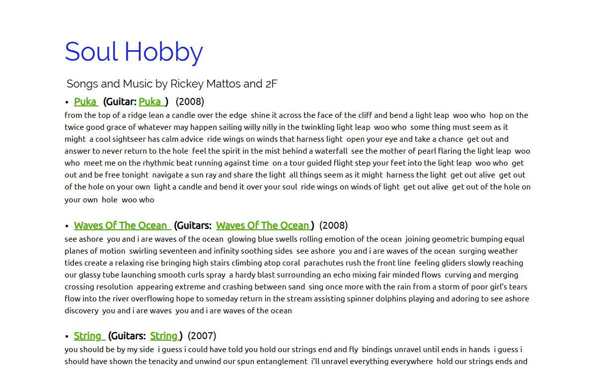 Soul Hobby