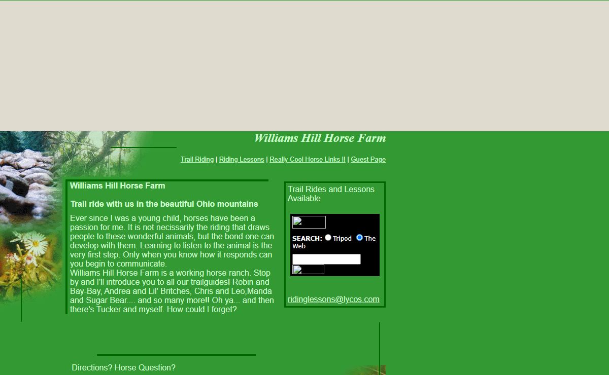 Williams Hill Horse Farm