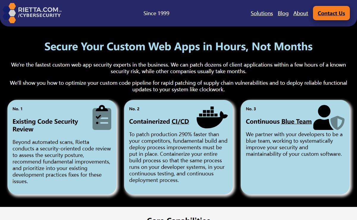 Rietta.com: Your Cybersecurity Solutions Partner