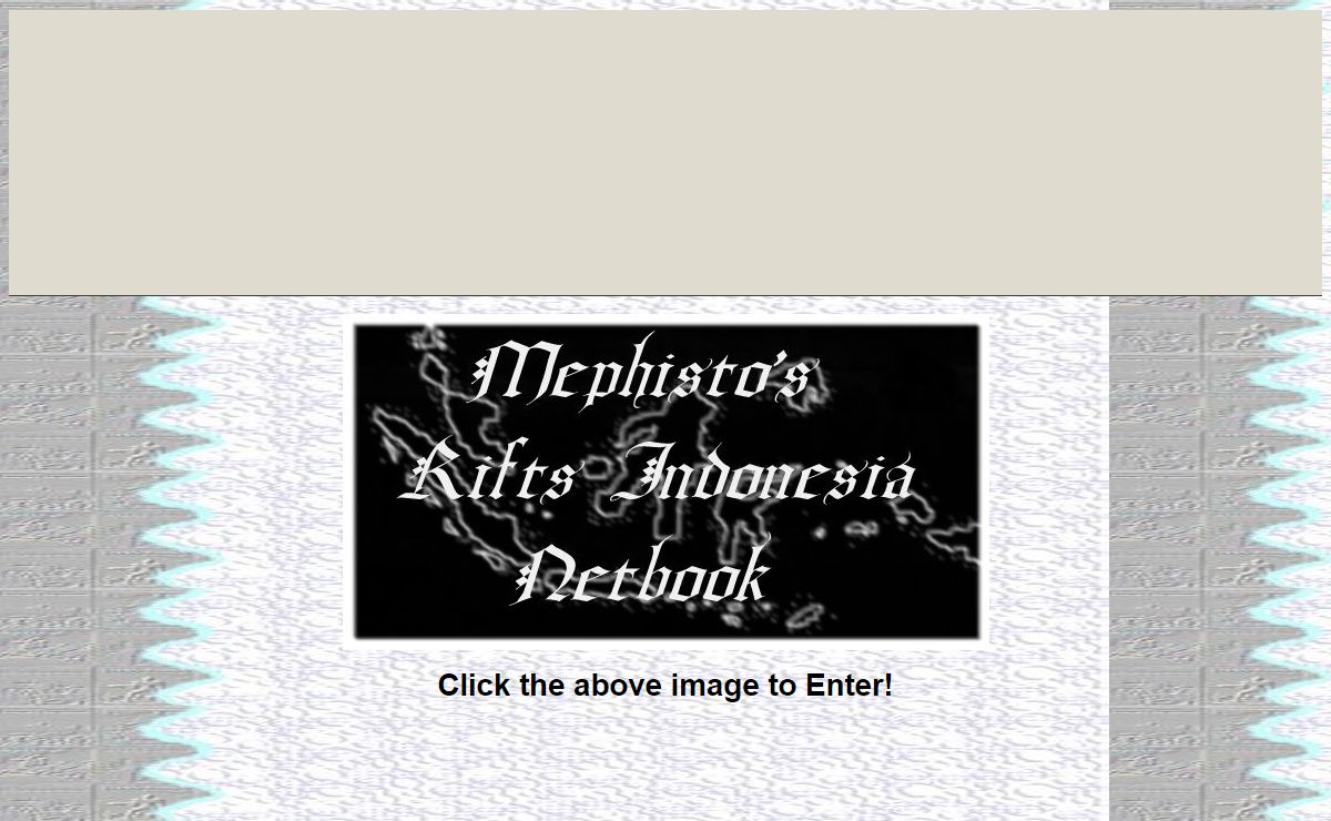 Welcome to Rifts Indonesia