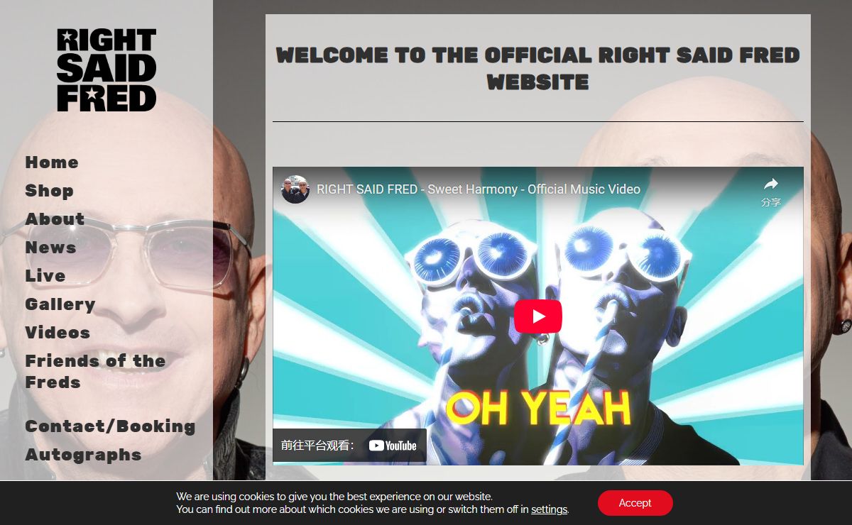 Right Said Fred | The official website of Right Said Fred