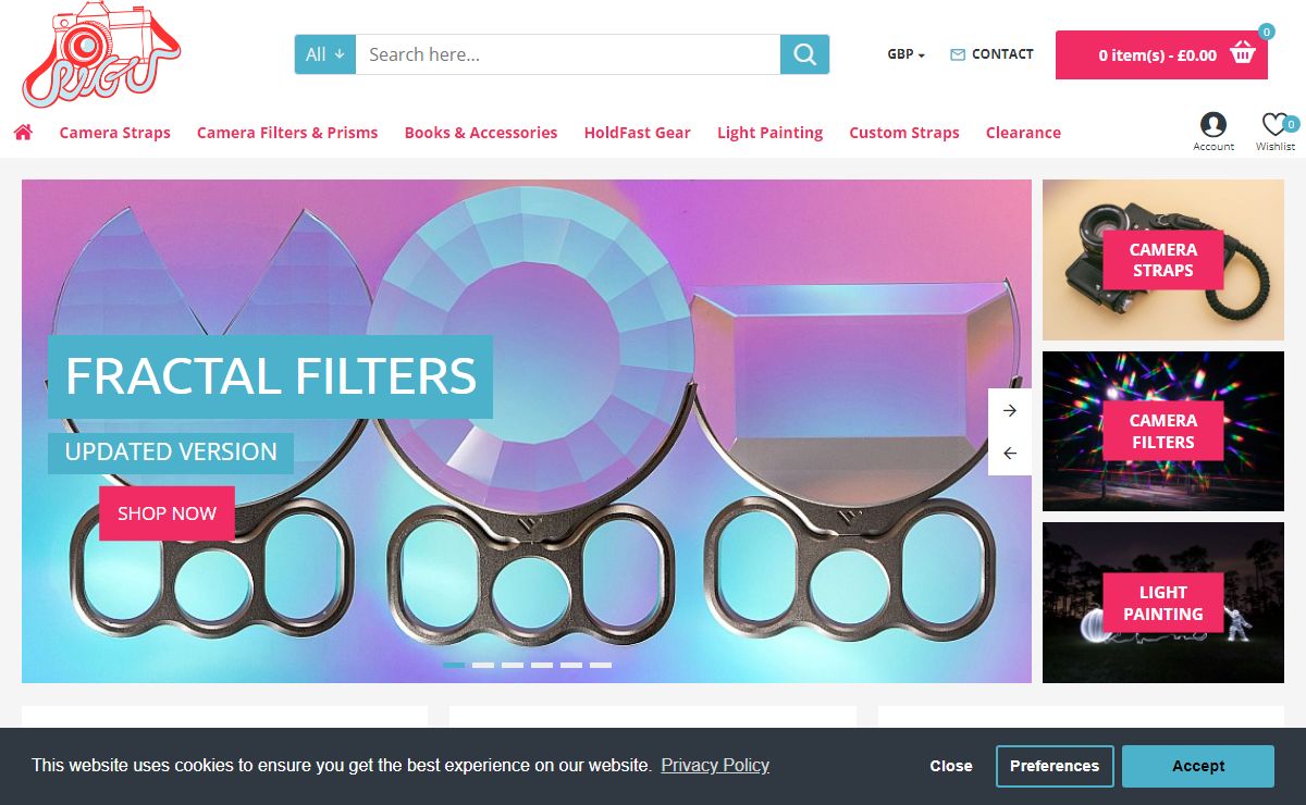 Camera Straps, Harnesses, Filters & Photo Accessories | Rigu