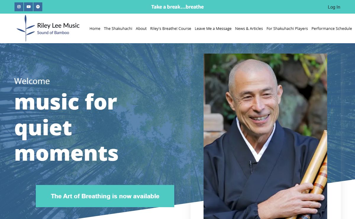 Riley Lee | Shakuhachi Music for Your Mindful Moments