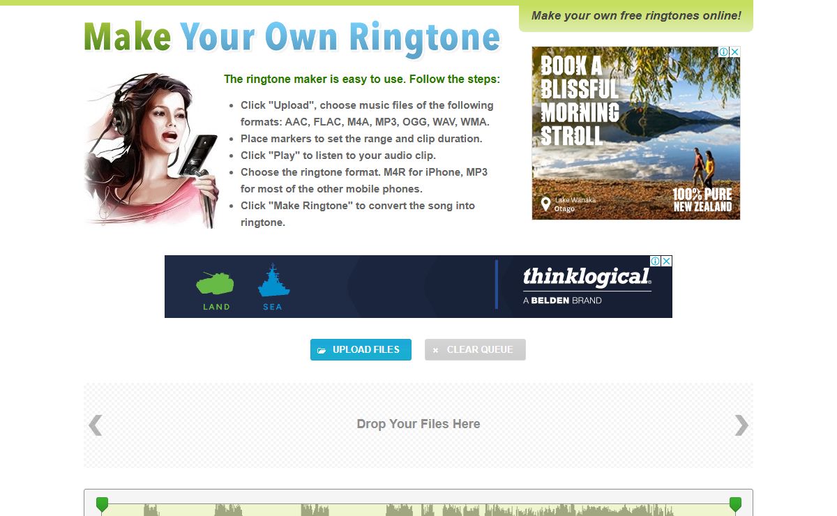 Free Ringtone Maker - Make Your Own Ringtones Online