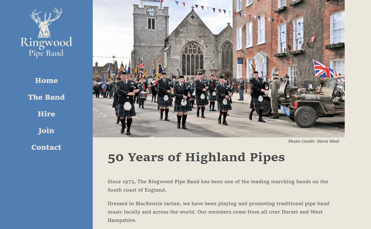 Home - Ringwood Pipe Band