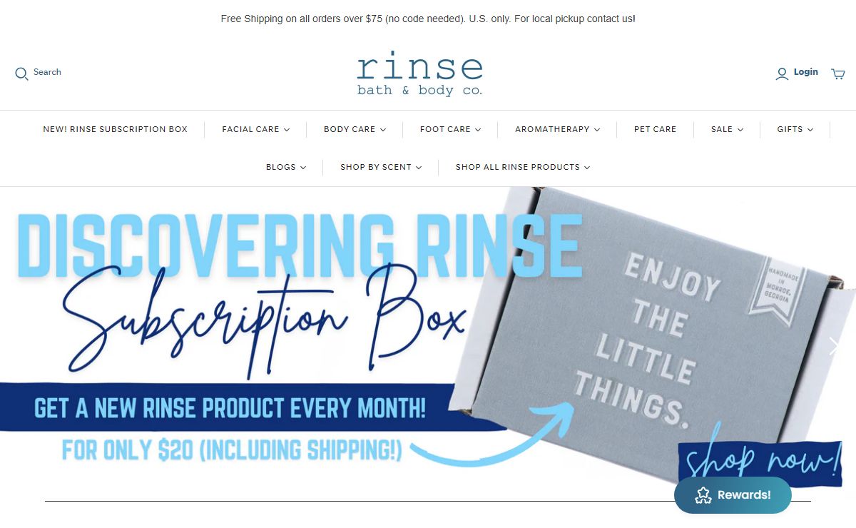 Rinse Bath & Body Co. | Natural Bath & Body Products