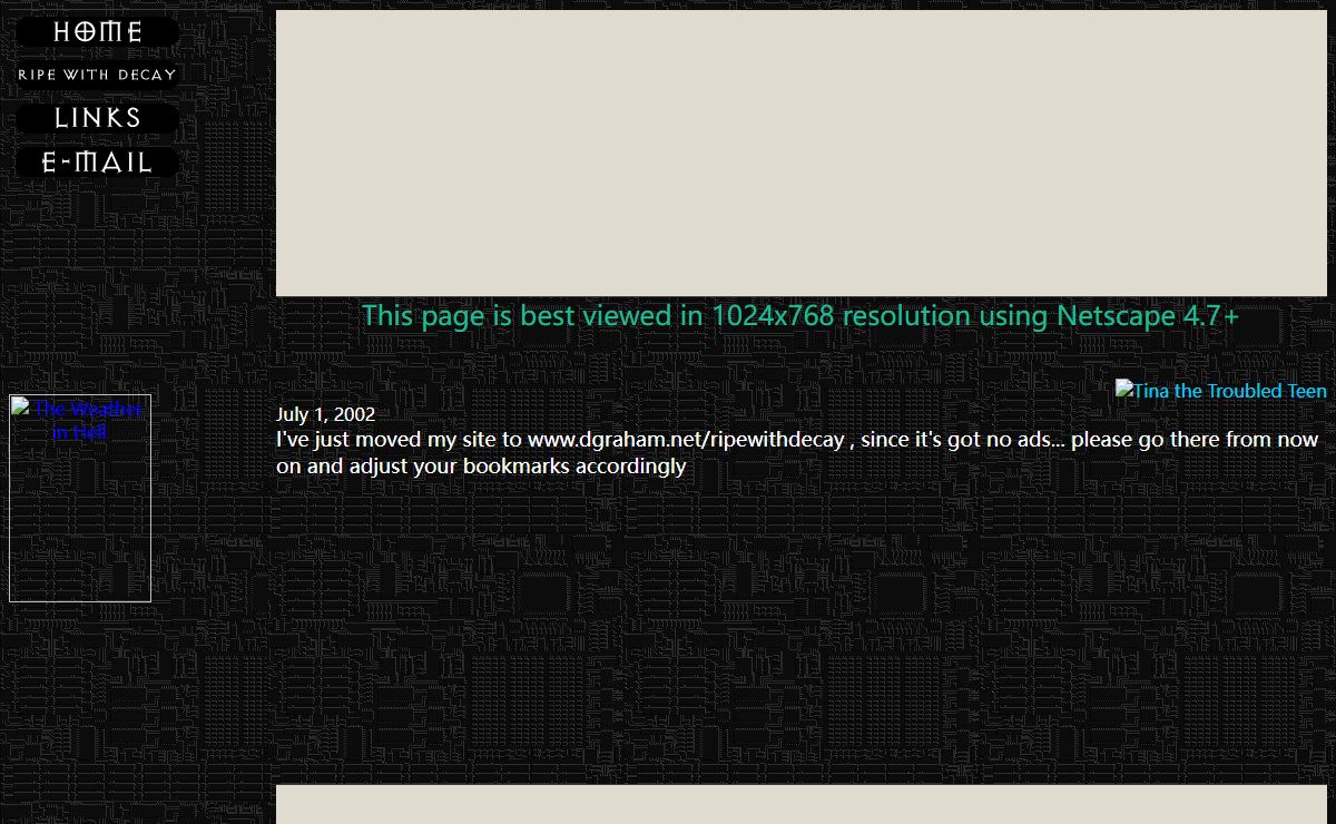 Ripe With Decay: A weekly industrial radio program on 93.5 CHMR FM