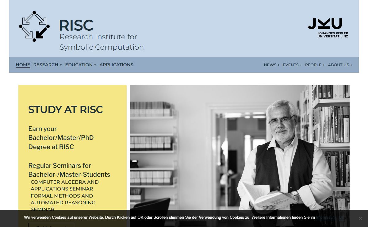 Home - RISC - Johannes Kepler University