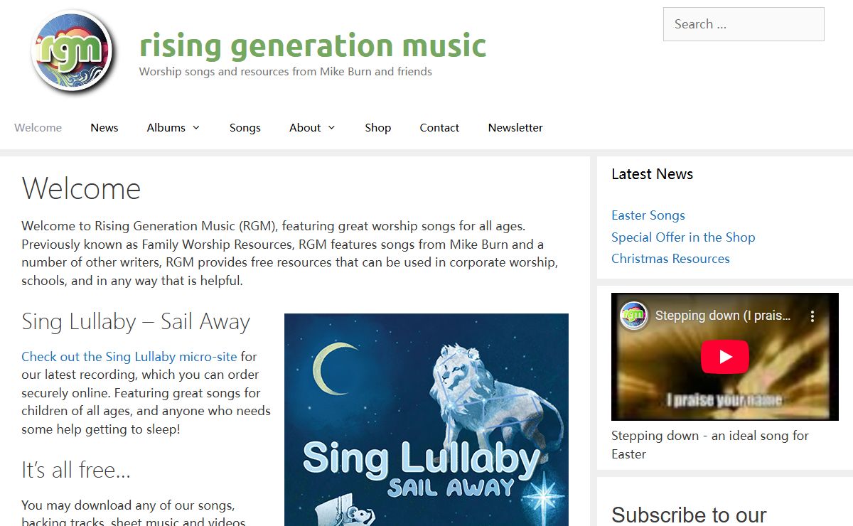 Rising Generation Music – Worship songs and resources from Mike Burn and friends