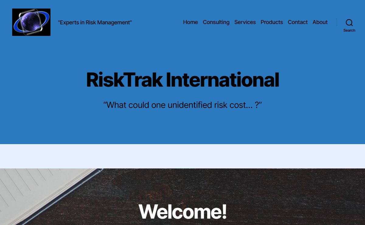 RiskTrak International – "Experts in Risk Management"