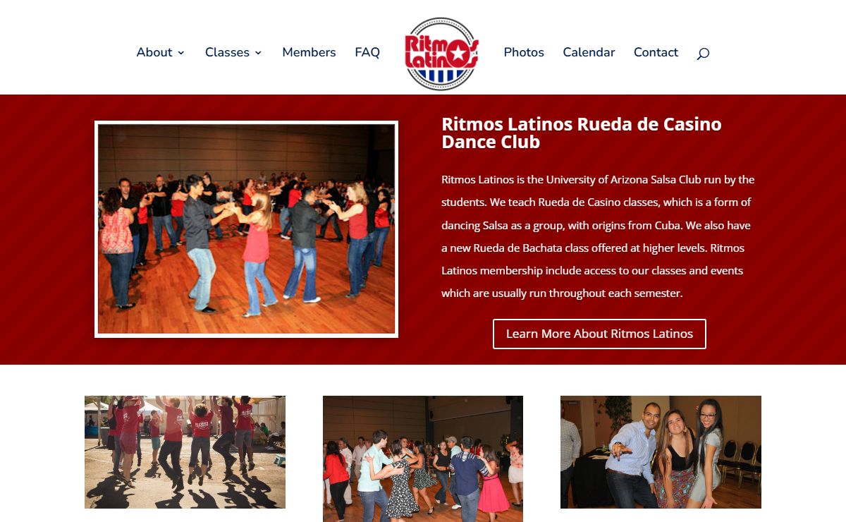 Ritmos Latinos Salsa Club | The official U of A rueda de casino dance club.