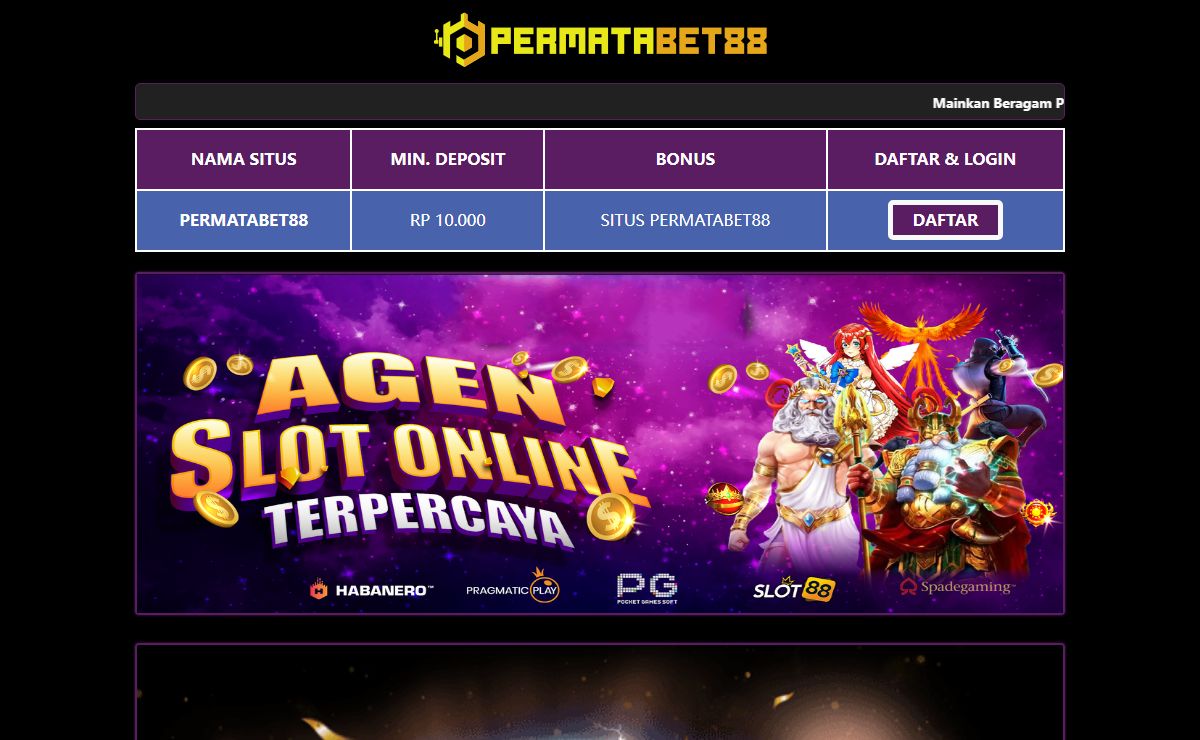 Permatabet88 | Situs Judi Online Populer | Link Permatabet 88