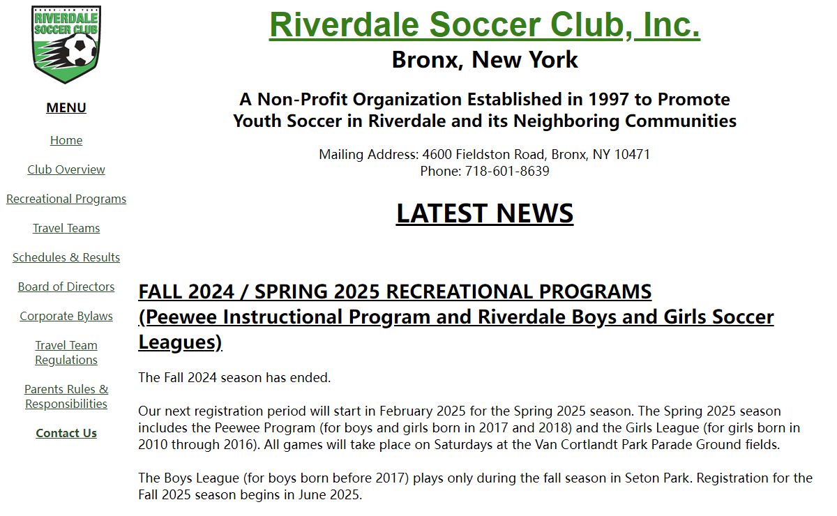 Riverdale Soccer Club