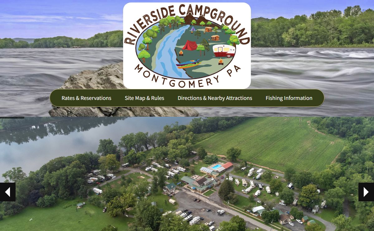 Riverside Campground :: Camping on the Susquehanna River in Pennsylvania