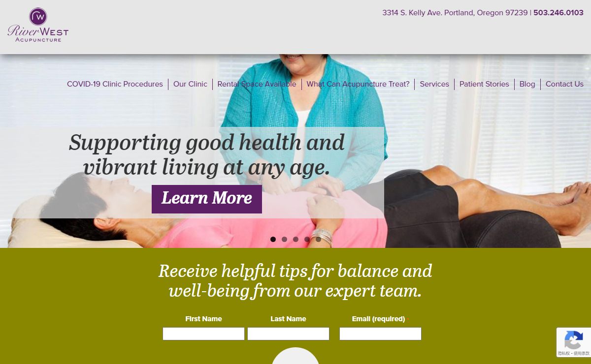 RiverWest Acupuncture - Acupuncture Portland Oregon
