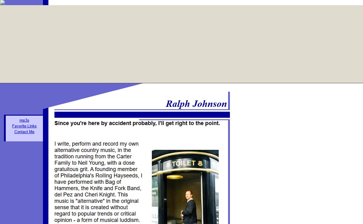 Ralph Johnson, Alt, Alternative Country Music, Americana