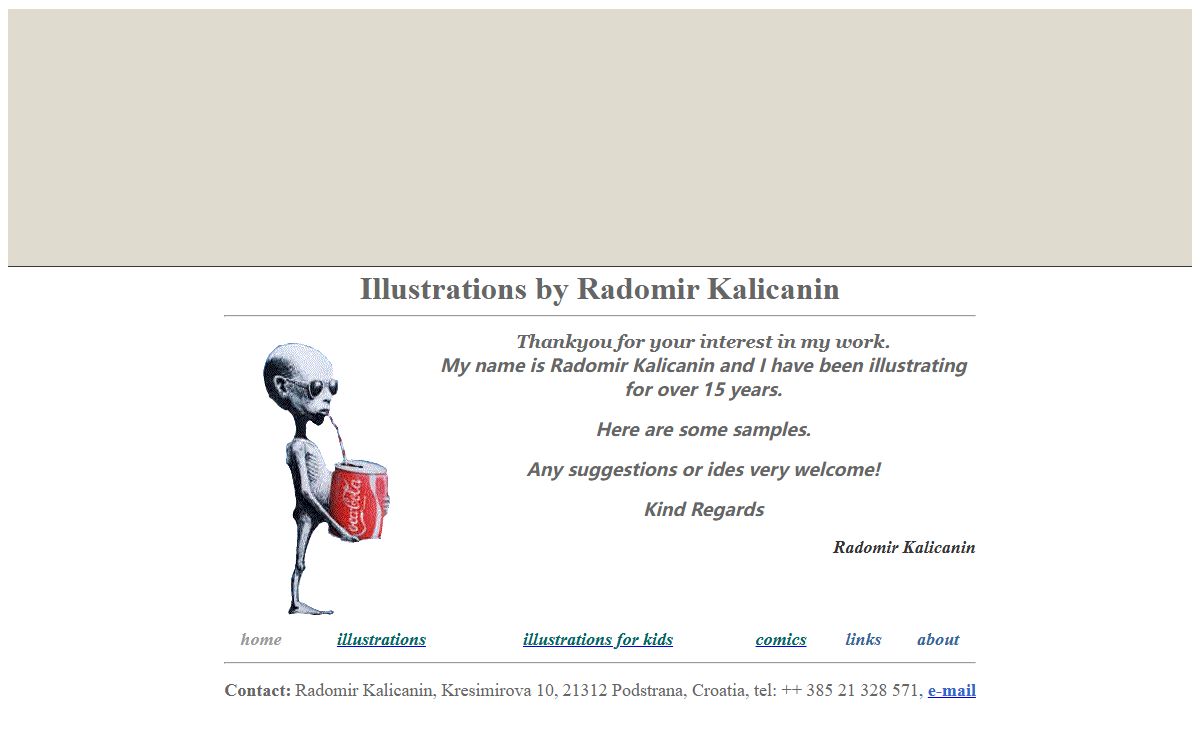 Illustrations by Radomir Kalicanin