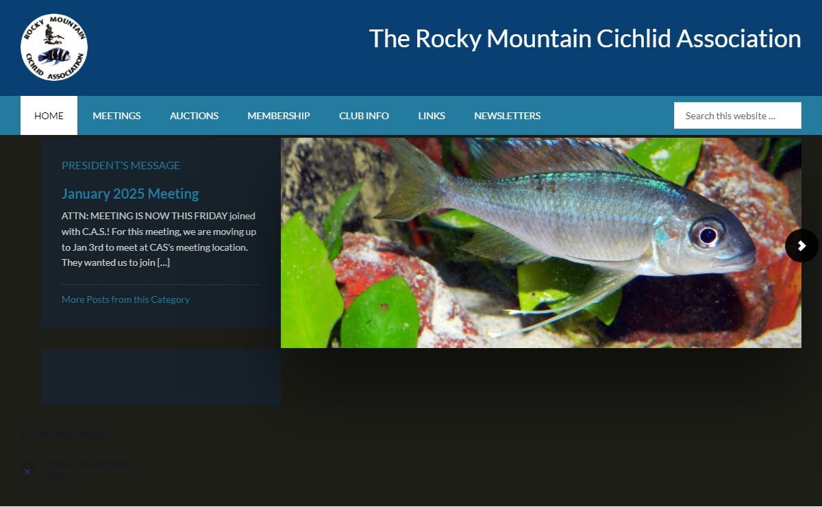 Rocky Mountain Cichlid Association – The Official Web Site of the RMCA