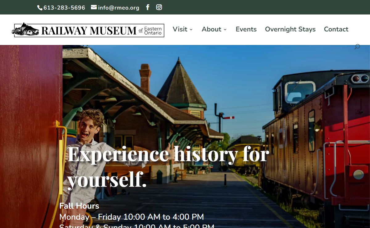 The Premiere Railway Museum in Eastern Ontario