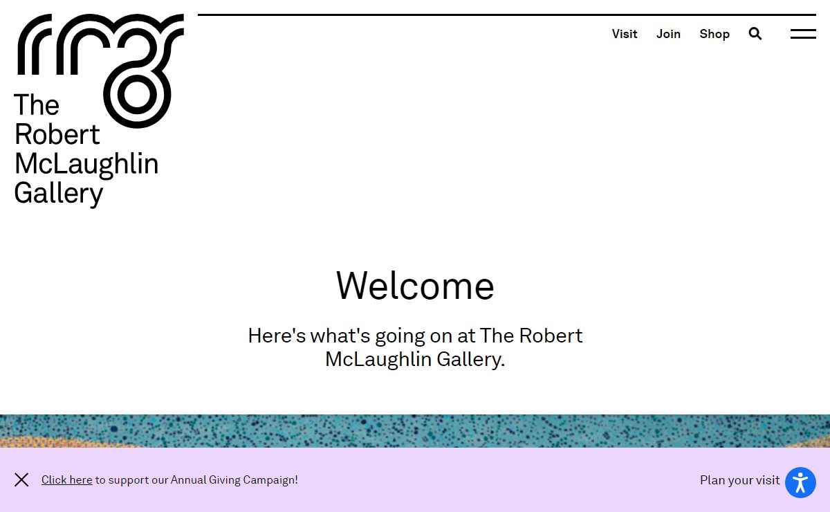 Welcome - The Robert McLaughlin Gallery