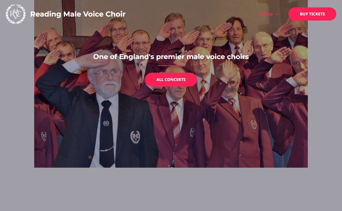 Reading Male Voice Choir | A premier choir in Berkshire