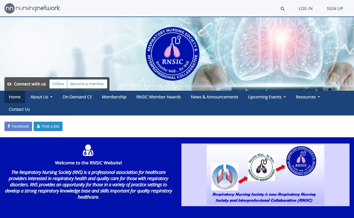Respiratory Nursing Society and Interprofessional Collaborative | Nursing Network