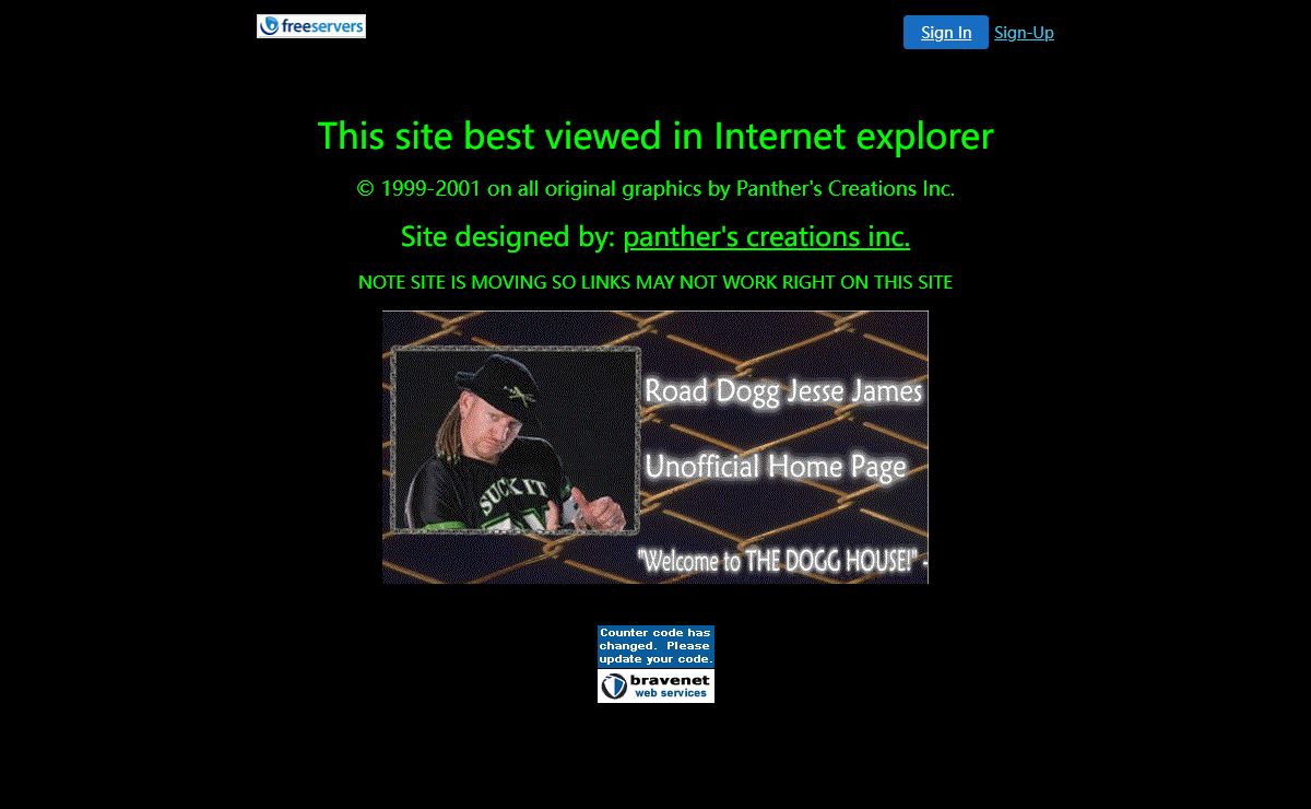 Road Dogg's Unofficial Home Page