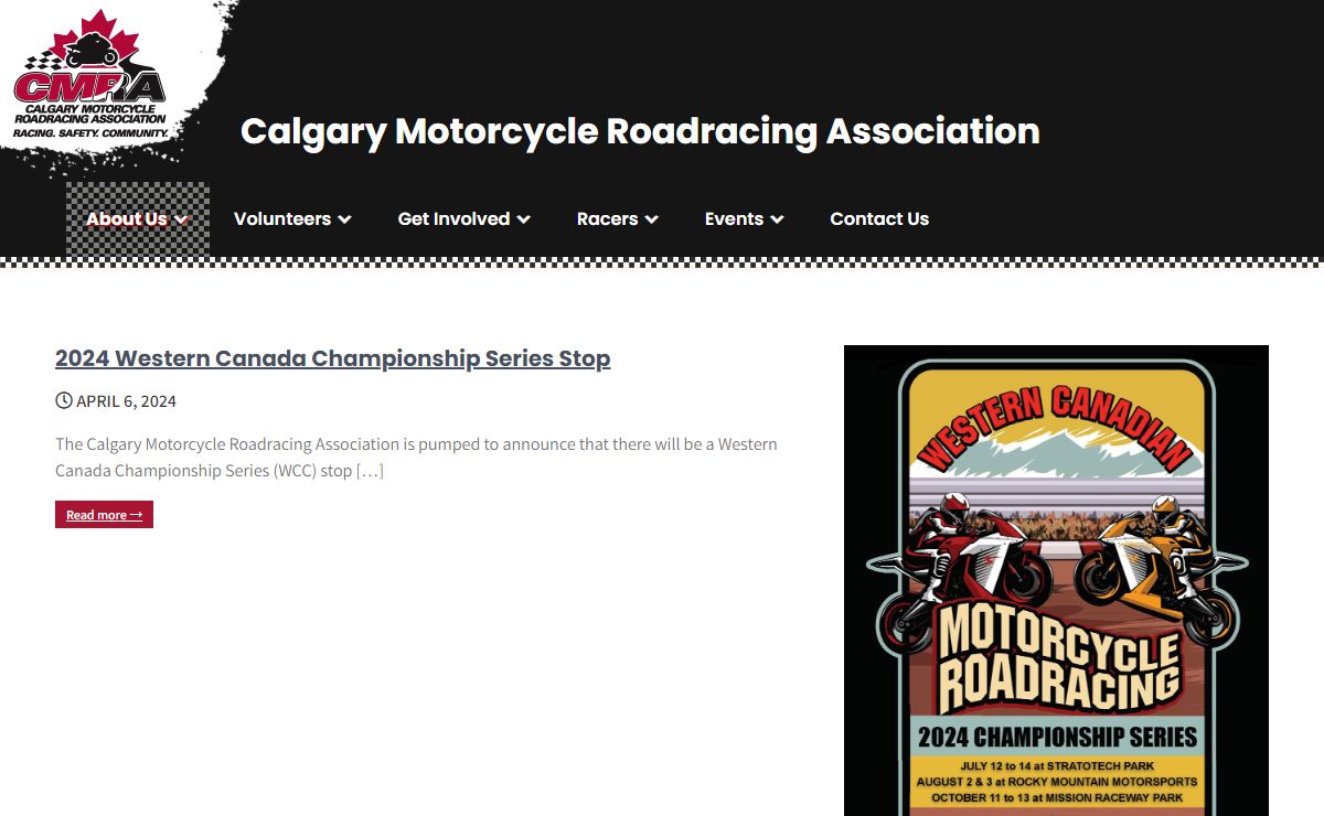 Calgary Motorcycle Roadracing Association -