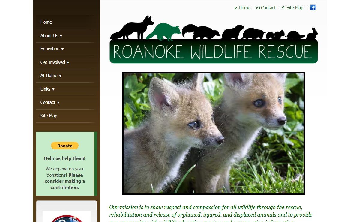 Roanoke Wildlife Rescue - Home