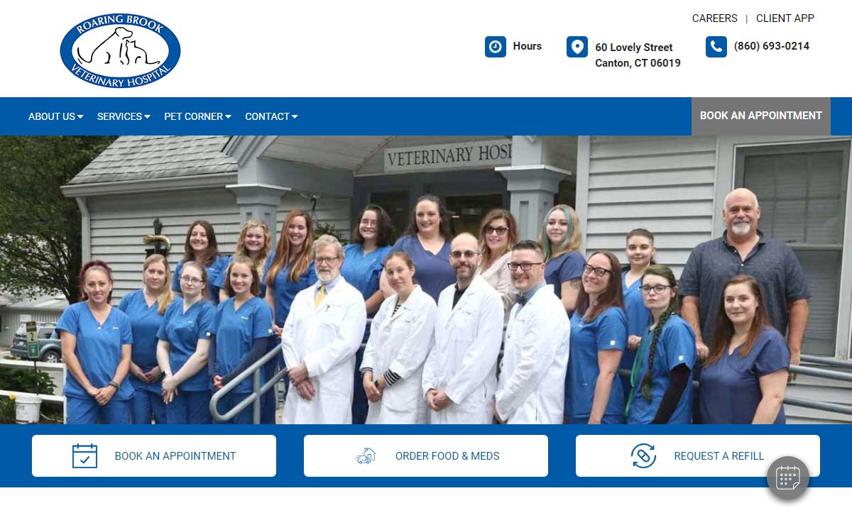 Roaring Brook Veterinary Hospital | Canton Veterinarians
