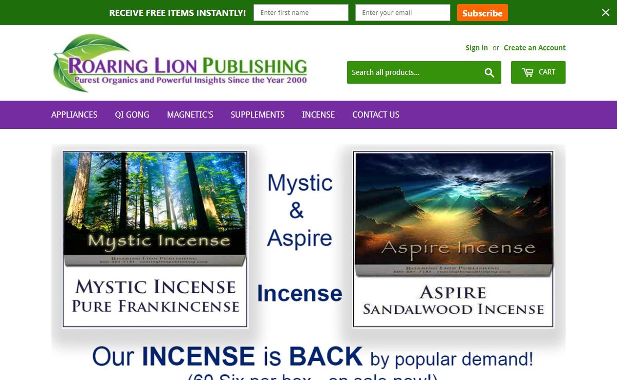 Roaring Lion Publishing