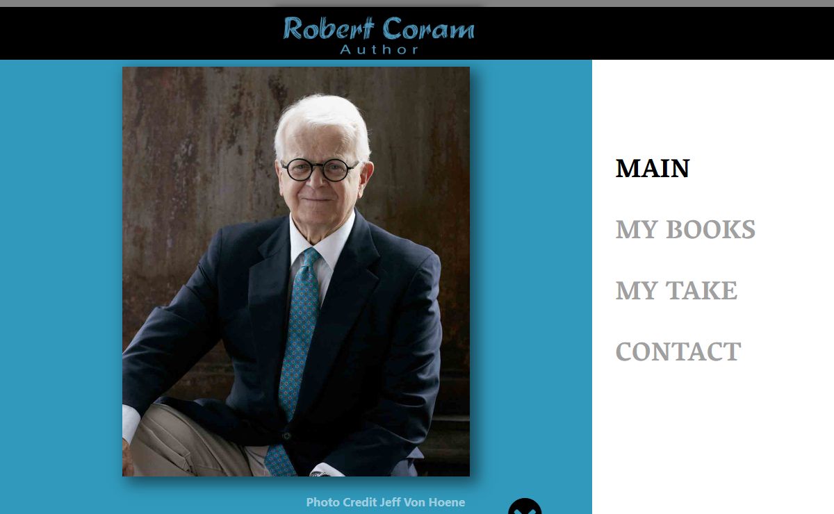 Robert Coram – Author