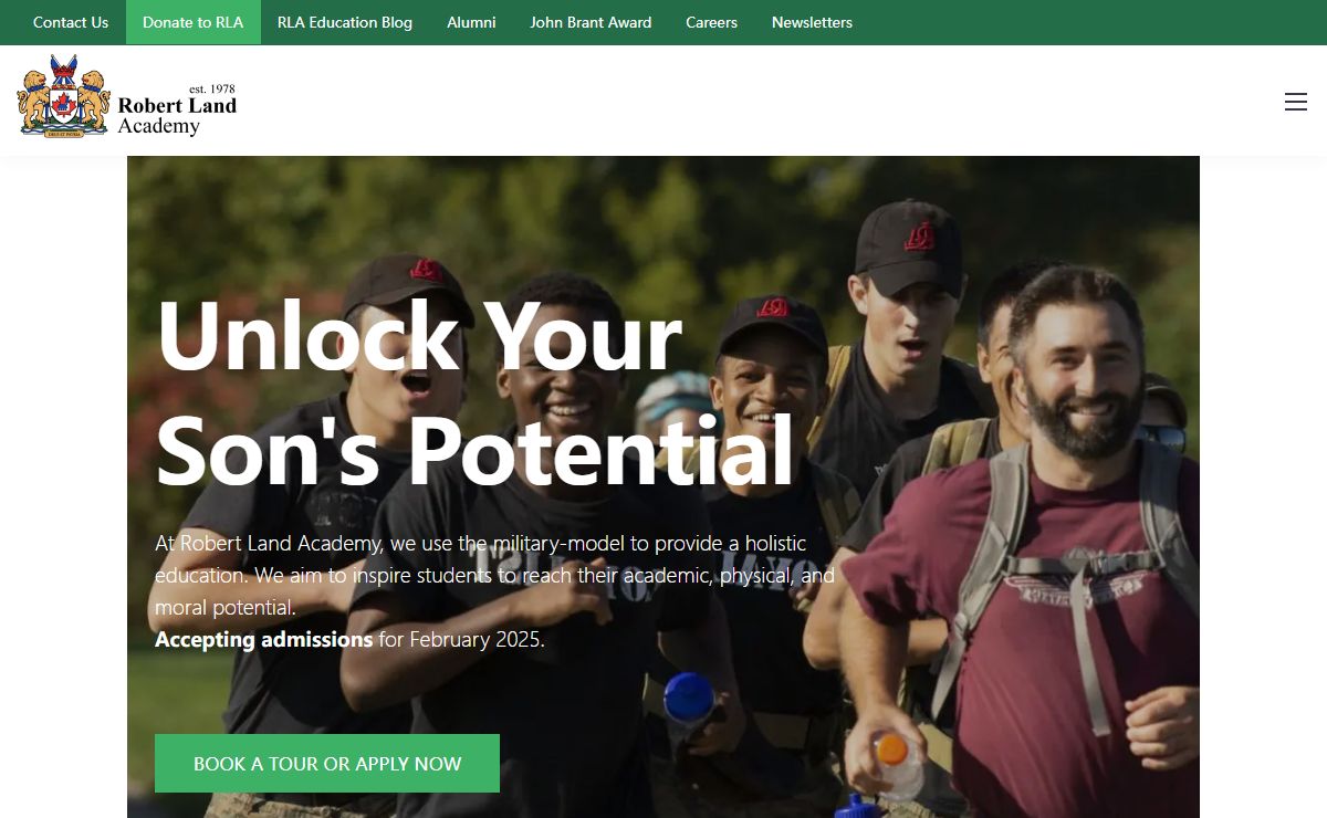 Private Military-Inspired School for Boys in Ontario Canada