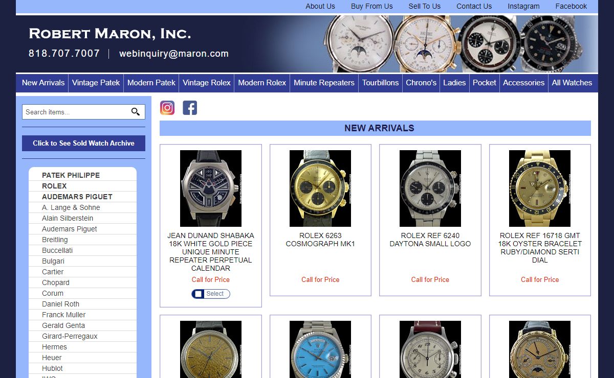 Robert Maron Watches
