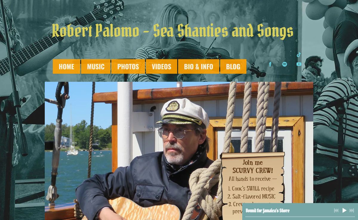 Robert Palomo Sea Shanties and Songs