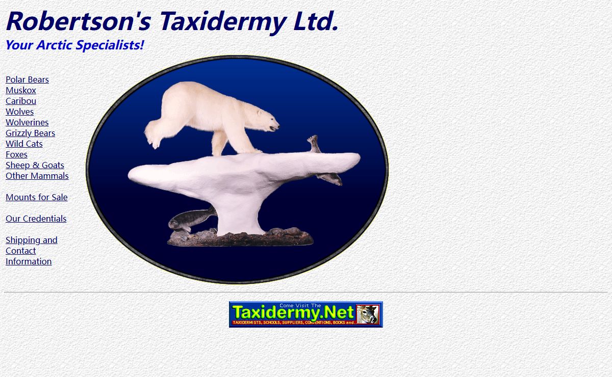 Robertson's Taxidermy