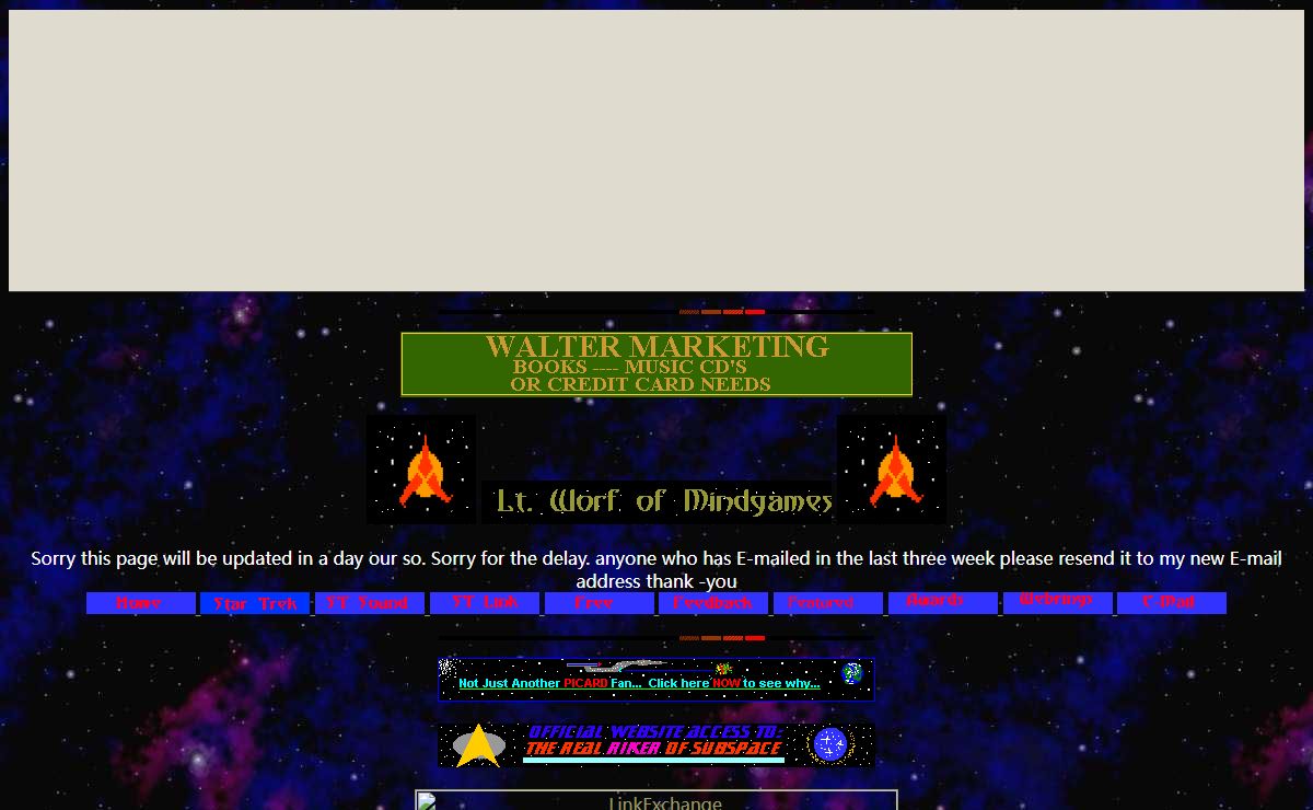 The Real Worf of Subspace