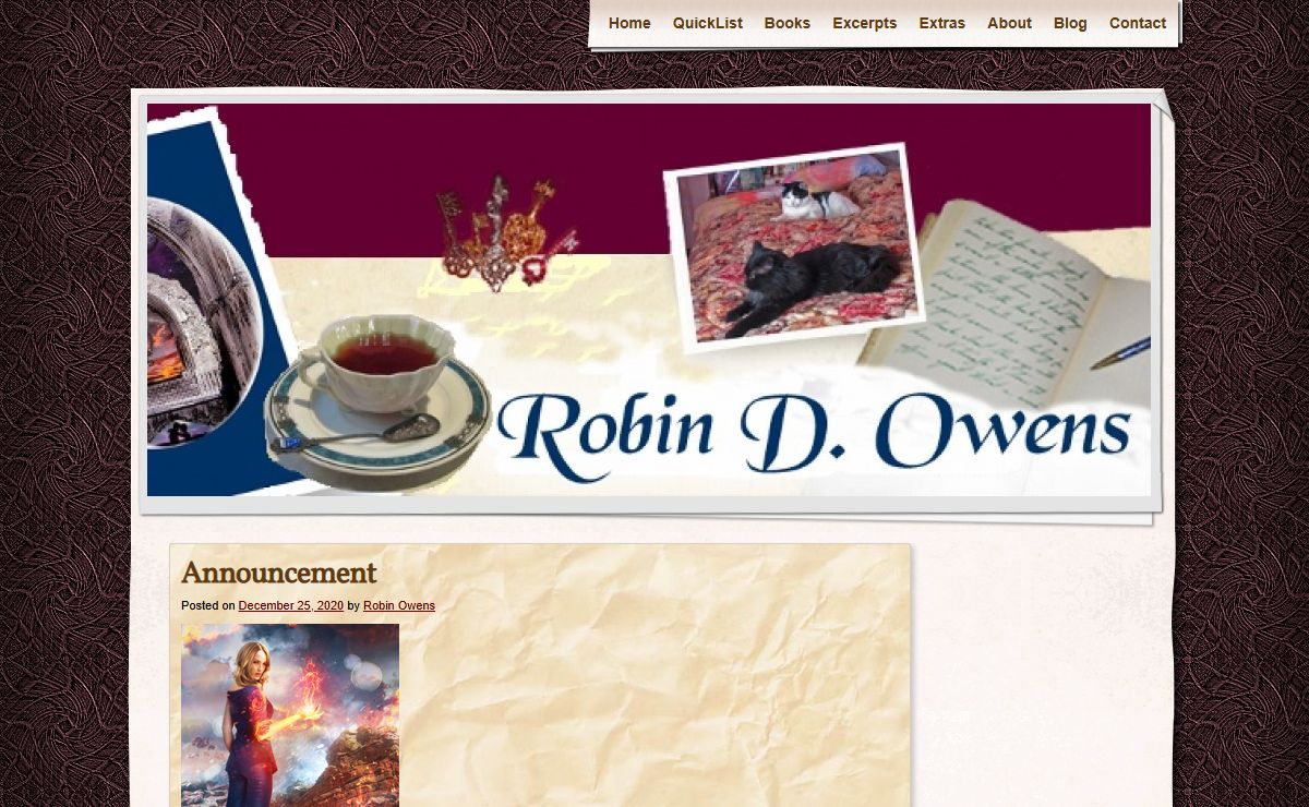 Robin D. Owens | Follow Your Heart And Magic Will Come