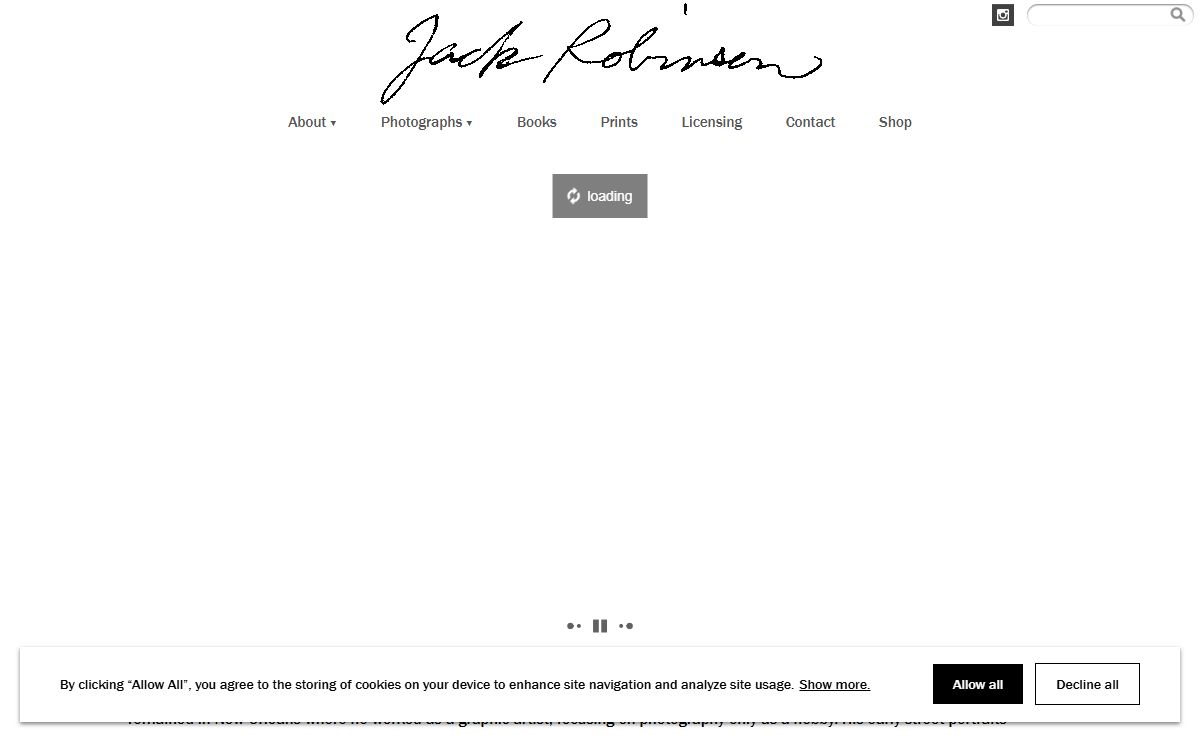 Jack Robinson Archive