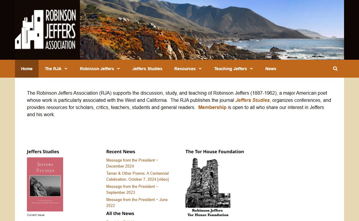 Robinson Jeffers Association