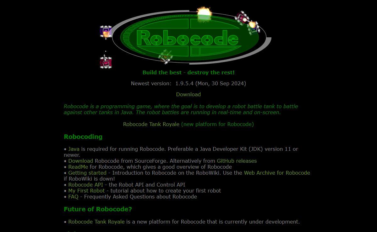 Robocode Home